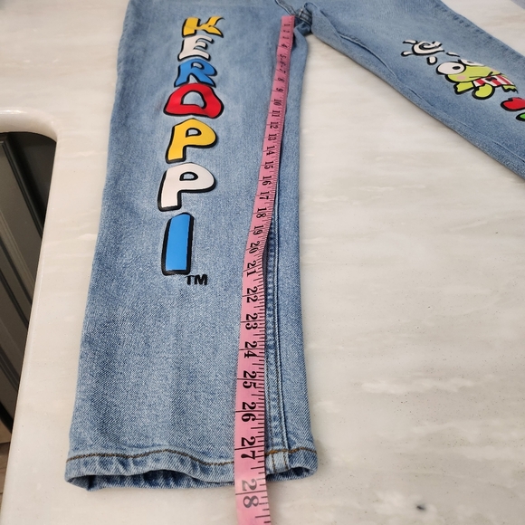 Keroppi Graphic Women's Jeans - Light Blue - Picture 9 of 9